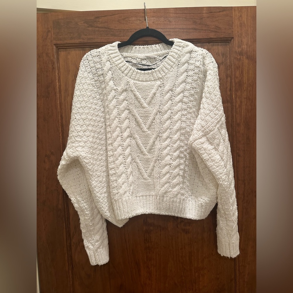 Double Zero White Sweater